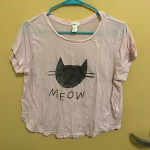 Meow cat Top
