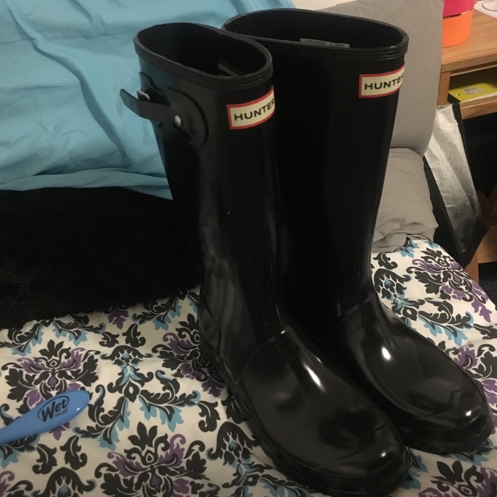 Hunter rain boots