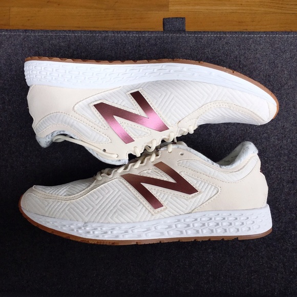 cream colored new balance