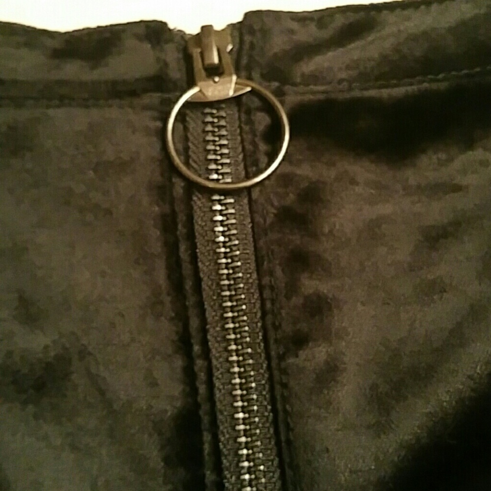 Free People velvet skirt - Picture 4 of 4