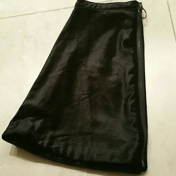 Free People velvet skirt - Picture 3 of 4