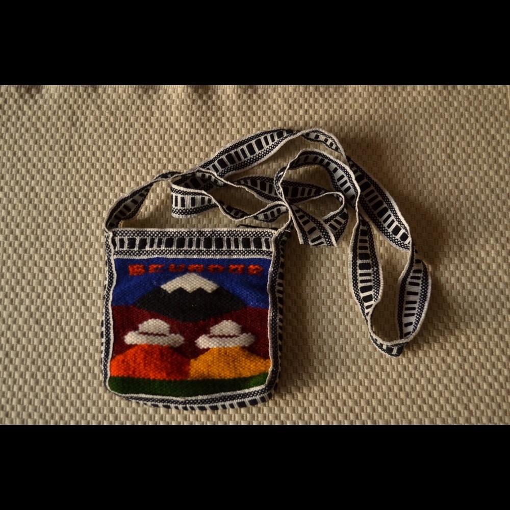 Adorable little Ecuador Crystal Pouch