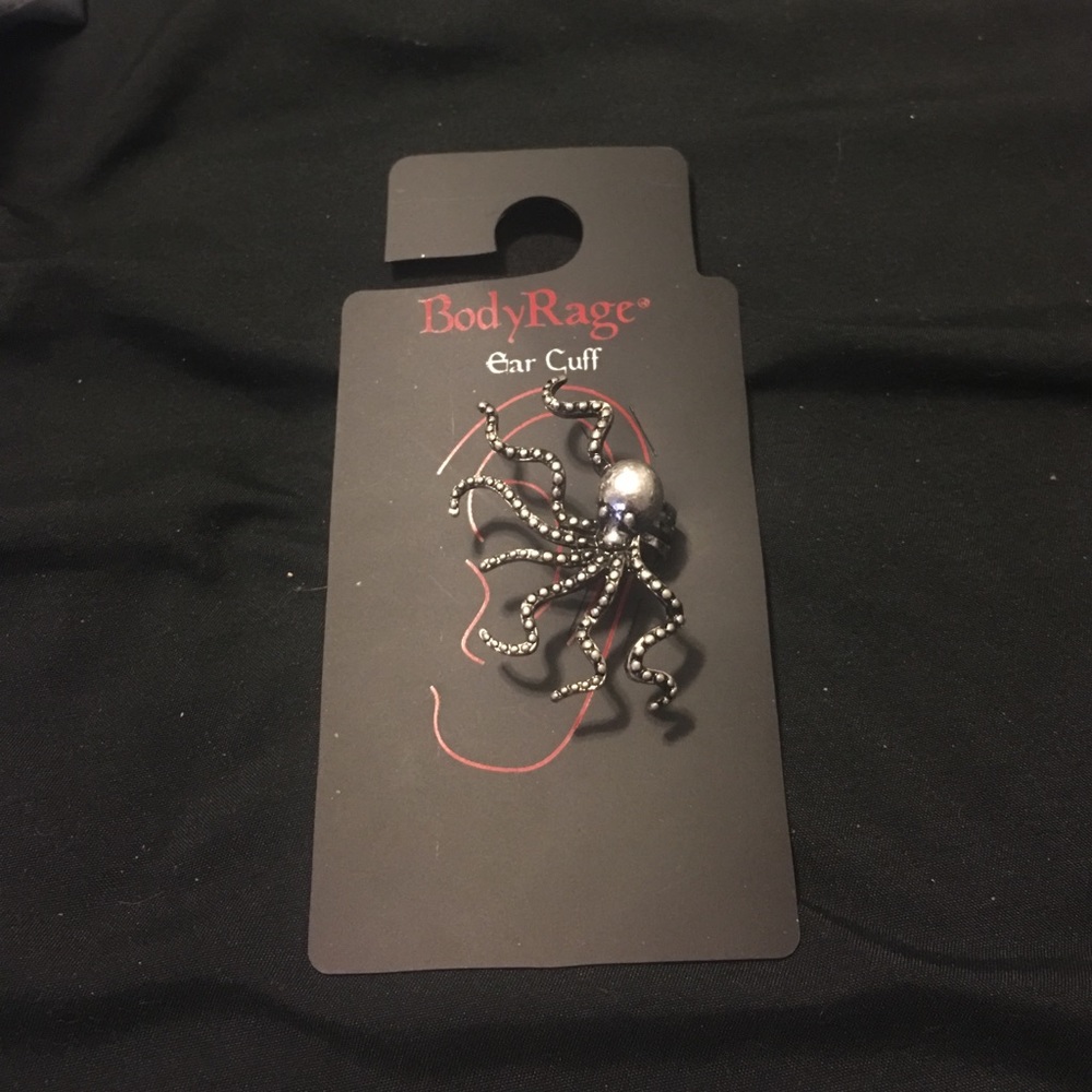Octopus ear cuff