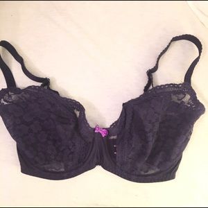 Passionata Demi unlined purple bra in a 30G