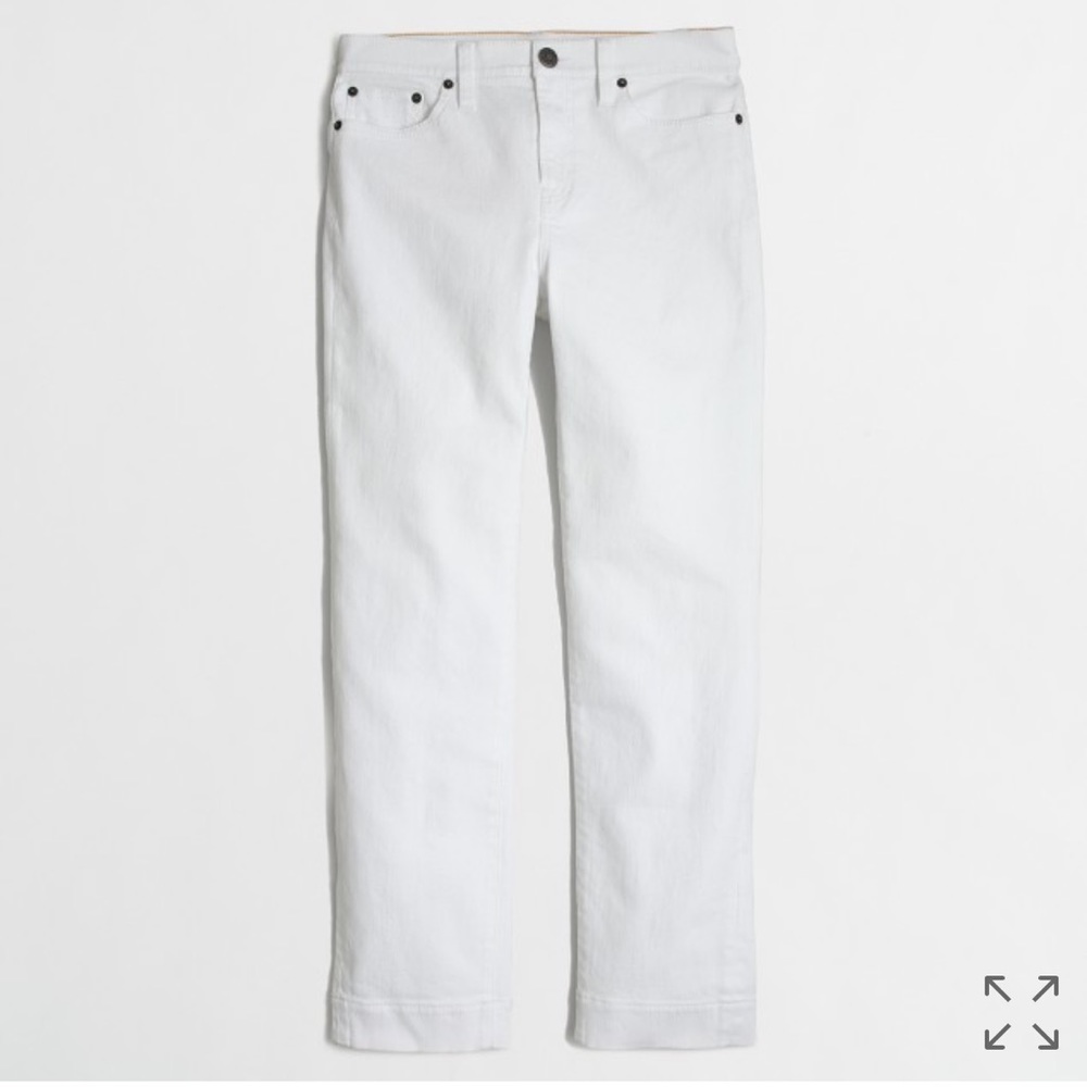 PRICE FIRM - J.Crew cropped straight jean