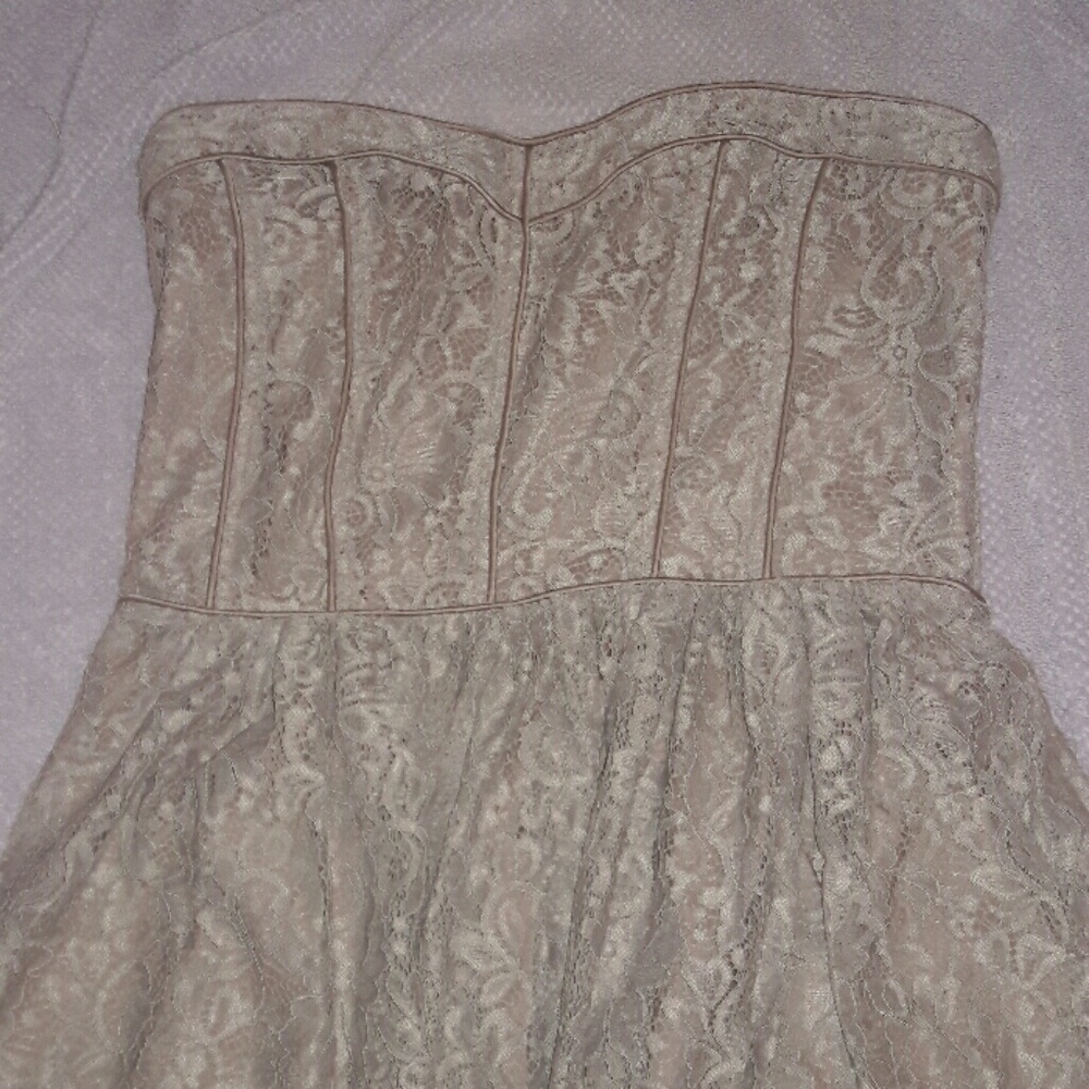 New York & Co Eva Mendes strapless dress