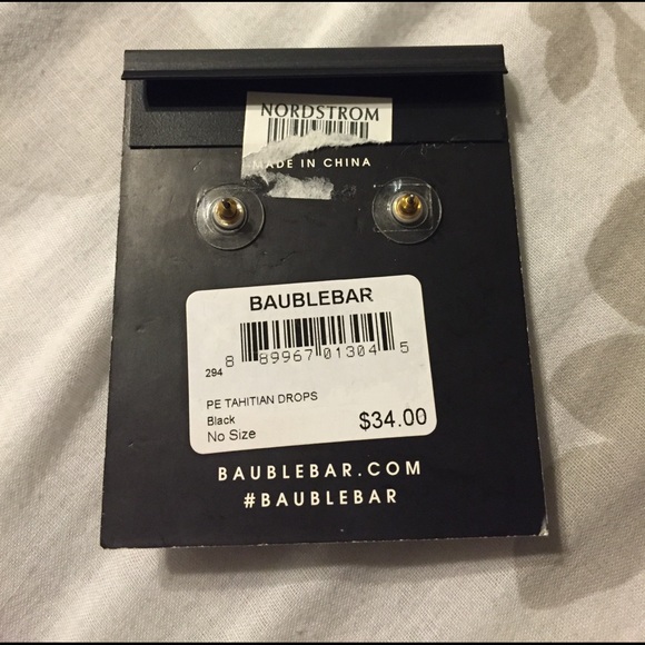 Bauble Bar Tahitian Drop earrings - Picture 3 of 4