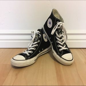 Black Hightop Converse