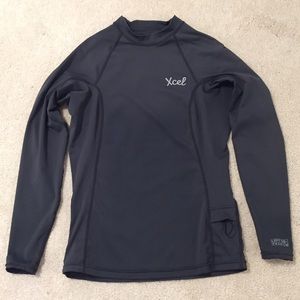 Xcel Long-sleeve Rash Guard - Grey