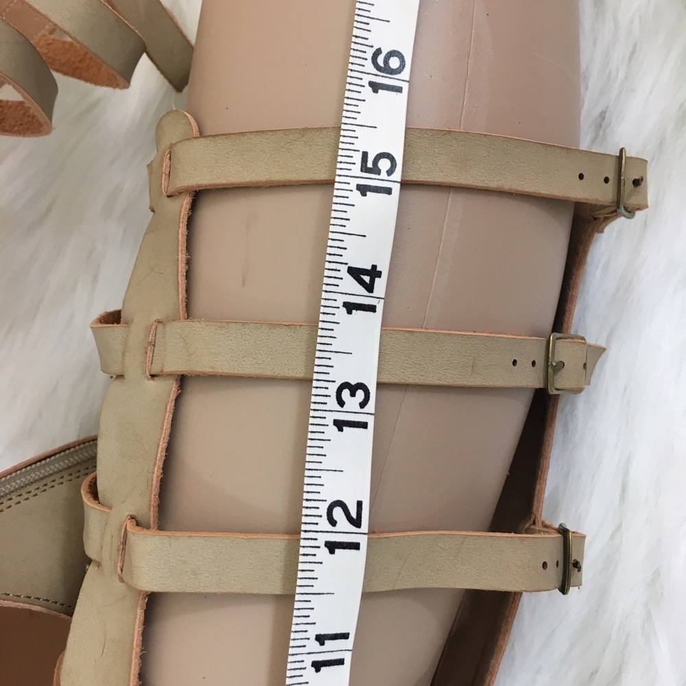 ⚡️FINAL⚡️Tan gladiator sandals size 9 (new) - Picture 7 of 8