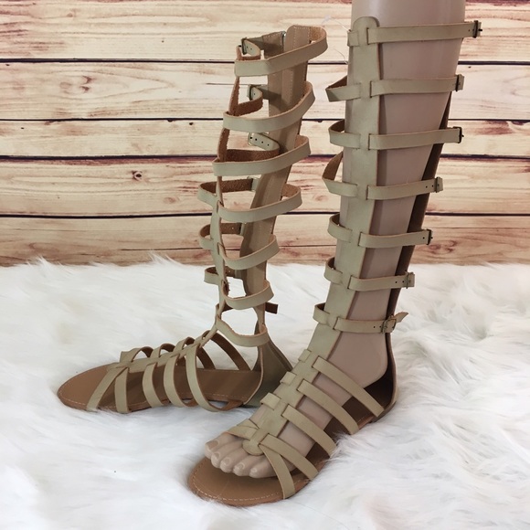 ⚡️FINAL⚡️Tan gladiator sandals size 9 (new) - Picture 3 of 8