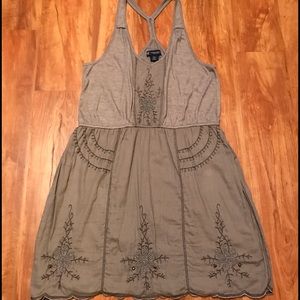 Grey American Eagle dress. Size L.