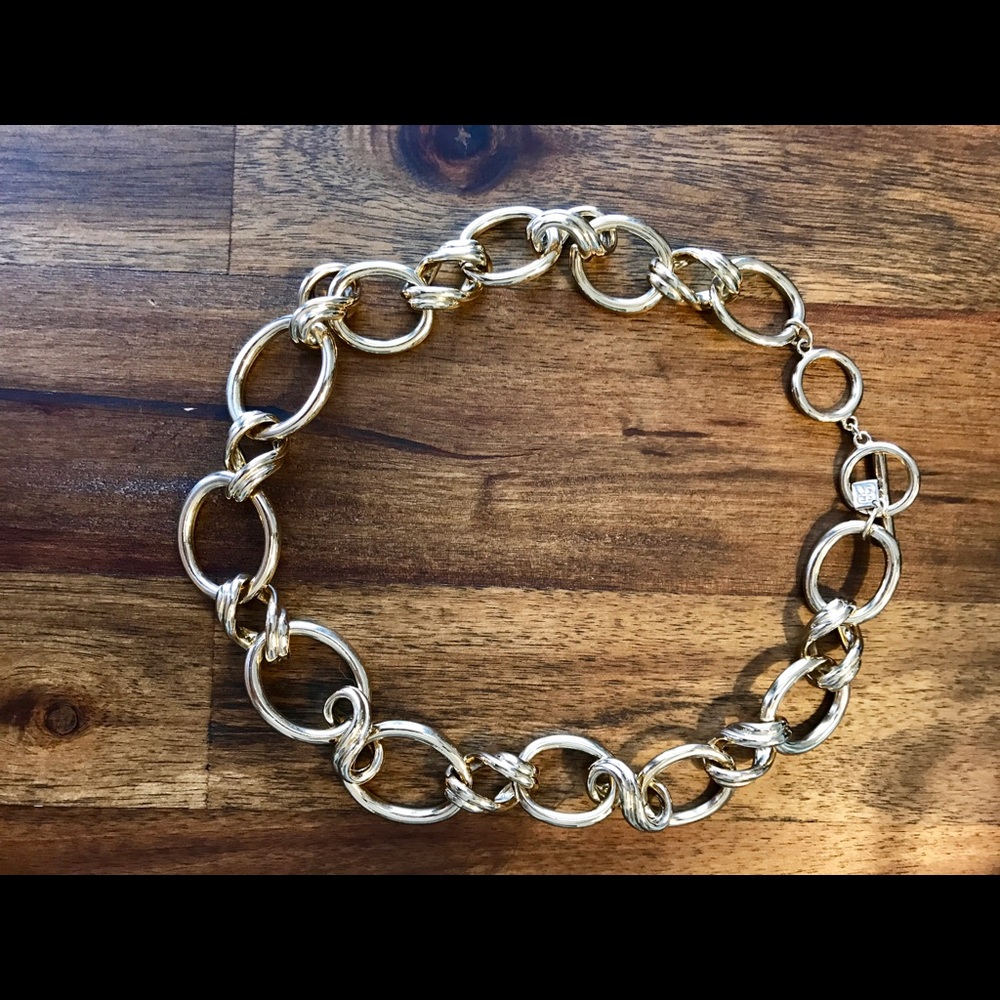 Banana Republic Gold-Tone Chain Link Necklace