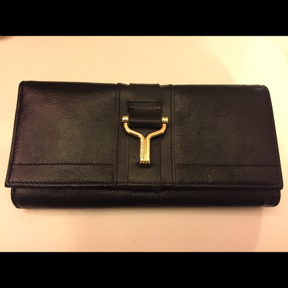 Cole Haan Handbags - Cole Haan black leather wallet-  never used!