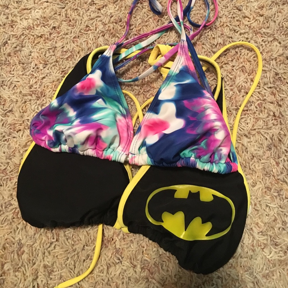Two swim tops