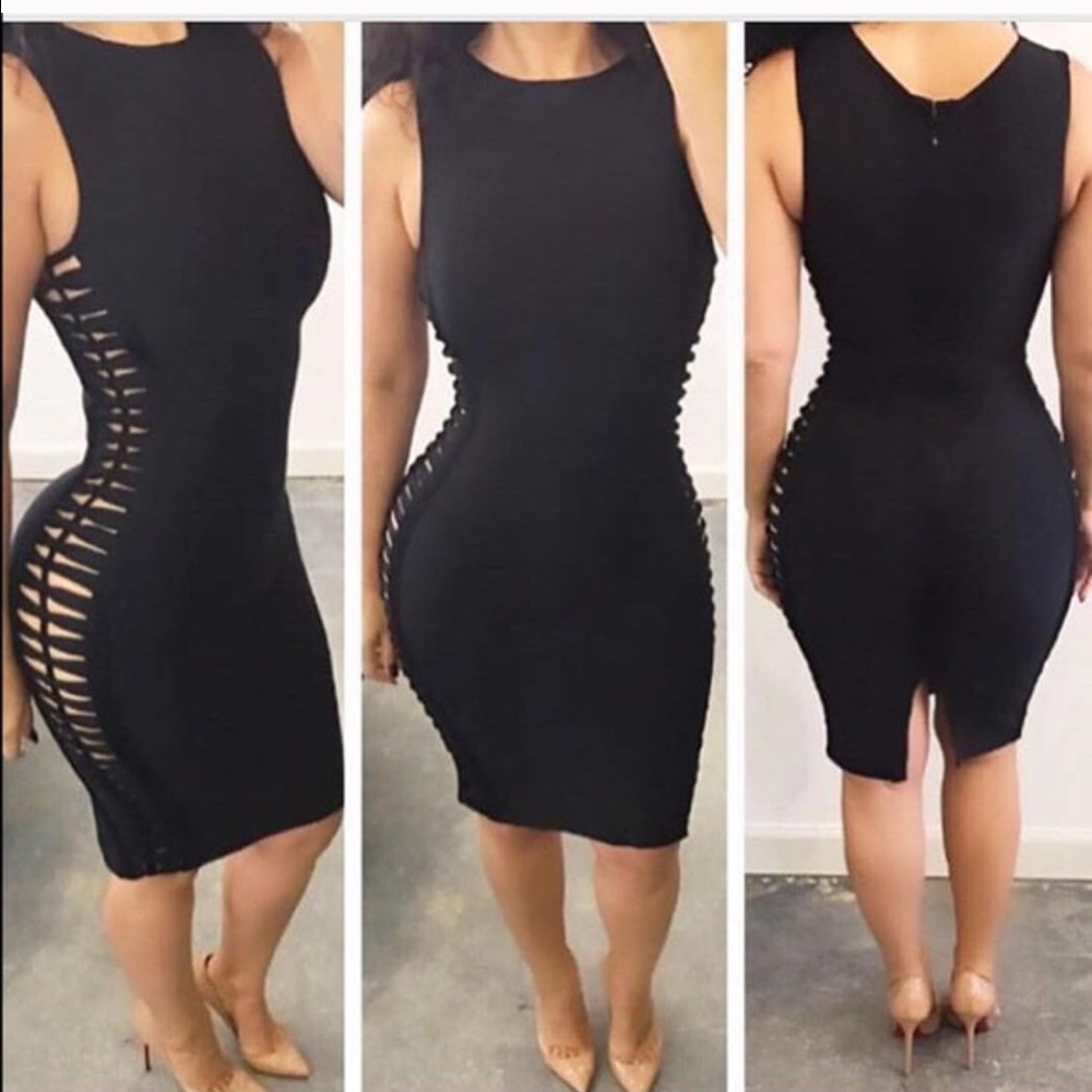Gorgeous bandage black dress! Stop the traffic! - Picture 2 of 2
