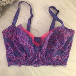 Long line Demi unlined bra