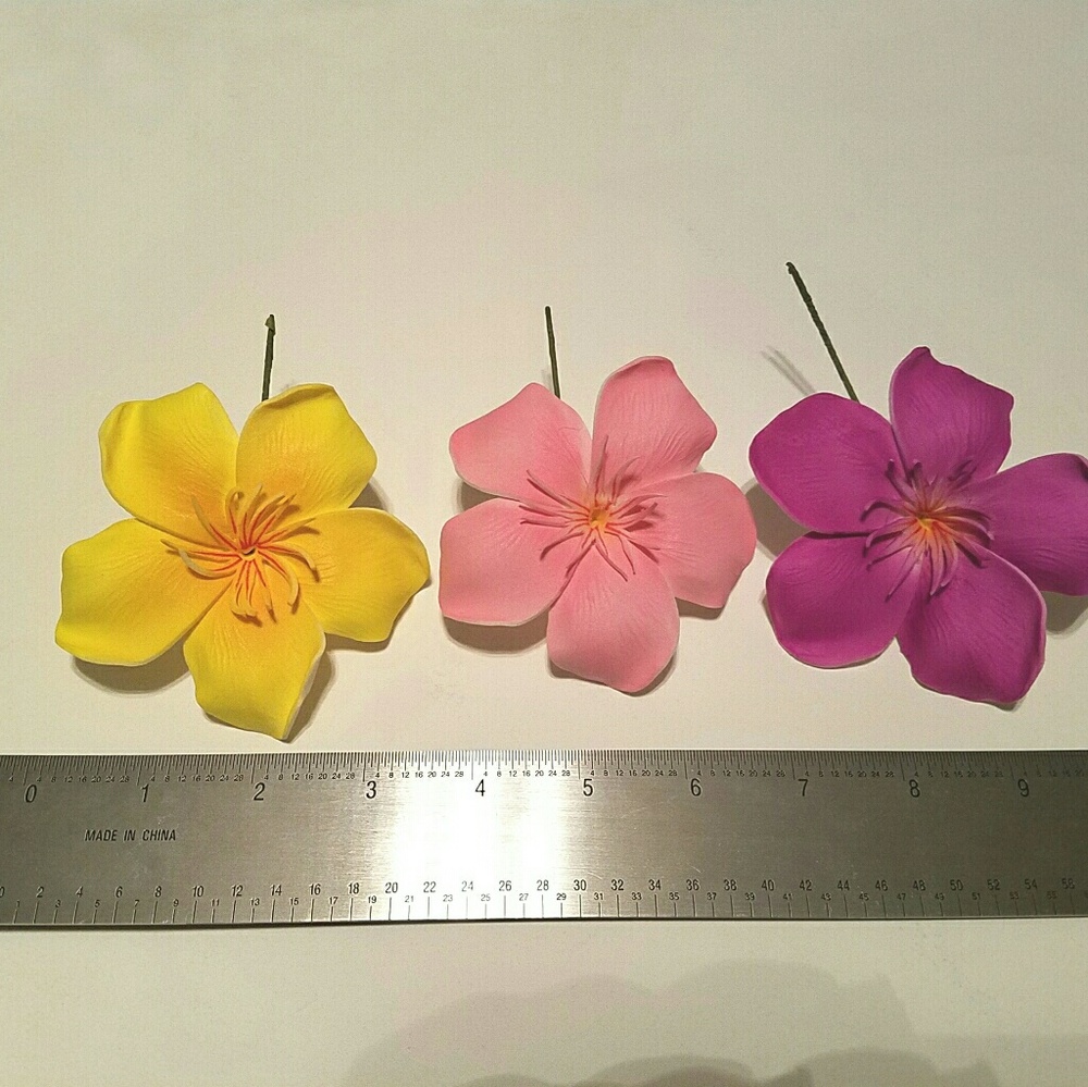 NEW Hawaiian Flower Hair Accessory $10 each