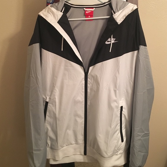 Nike Other - A Nike windbreaker, colors ; black white and gray.