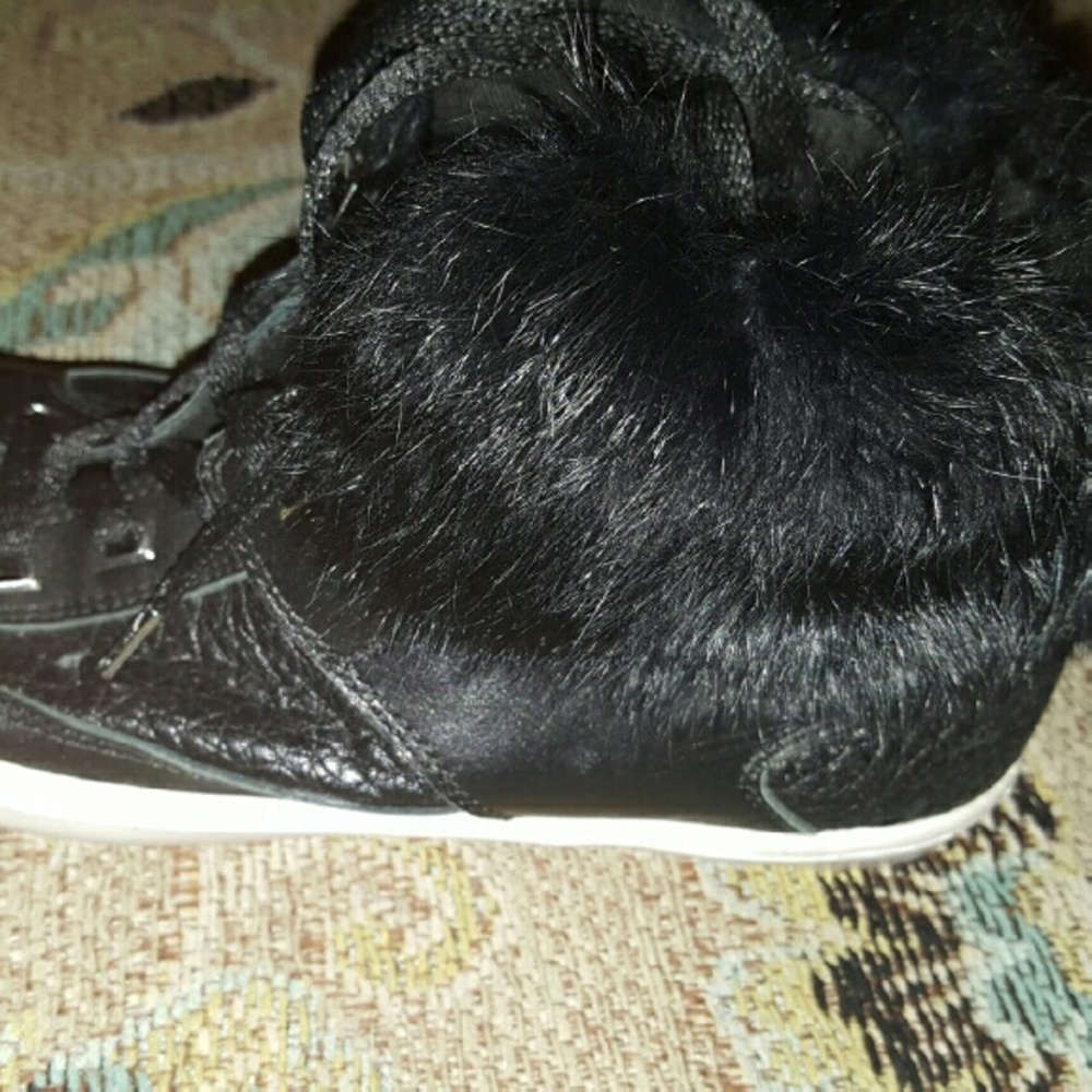 Rebecca Minkoff Sassy Fur Tennis Shoes