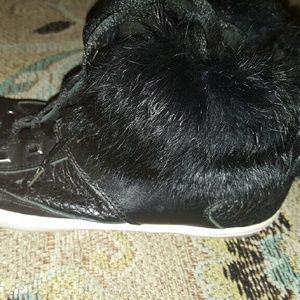 Rebecca Minkoff Sassy Fur Tennis Shoes