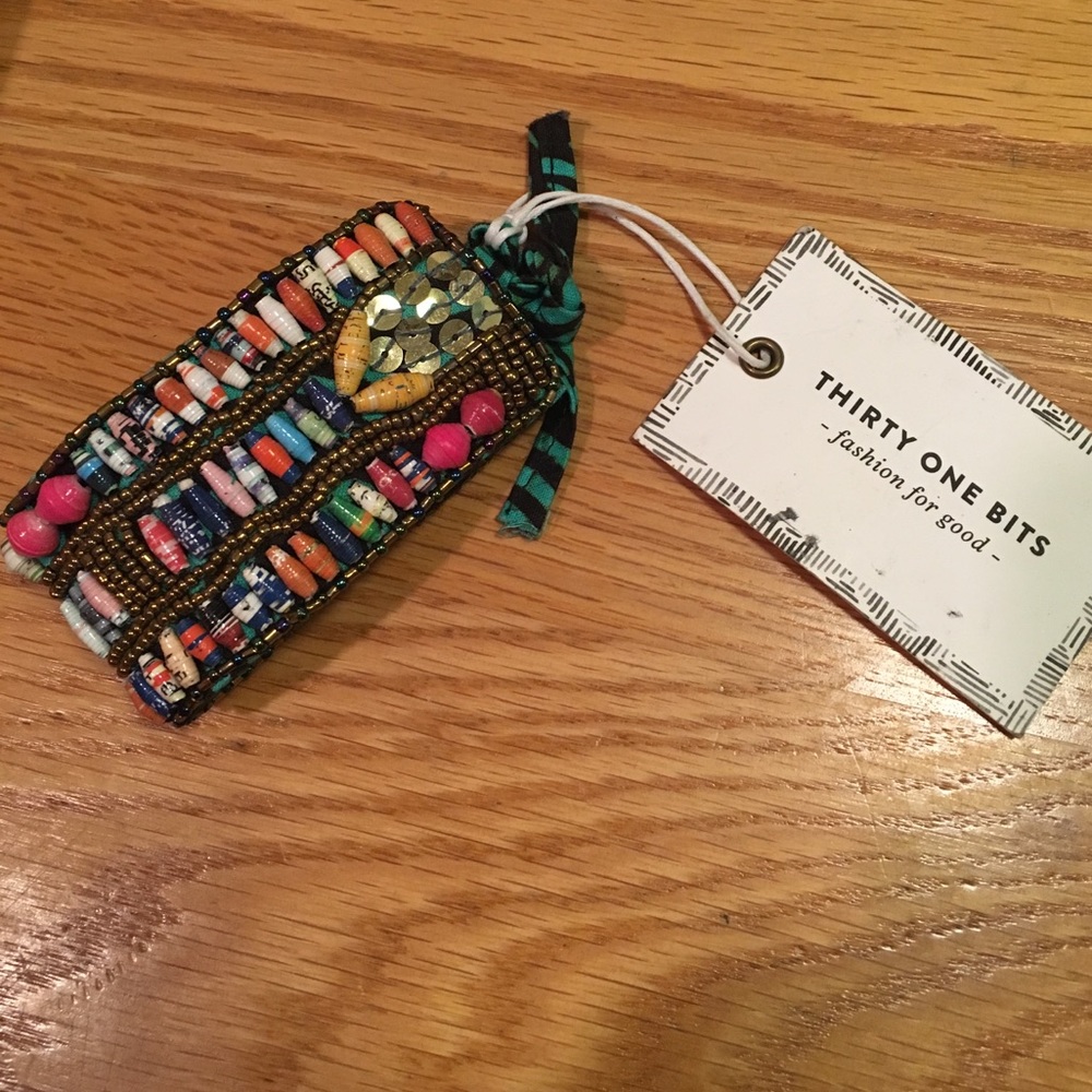 Thirty one bits, beaded bracelet