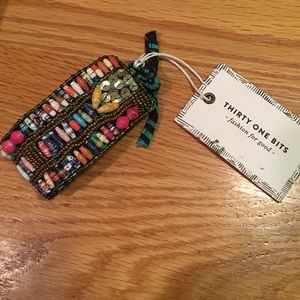 Thirty one bits, beaded bracelet