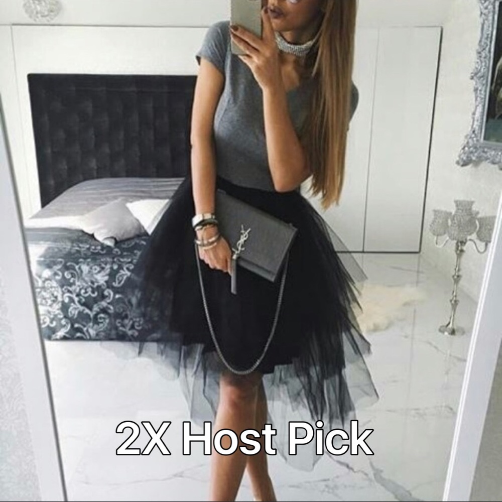 🆕Mesh Tiered Skirt - Picture 3 of 6