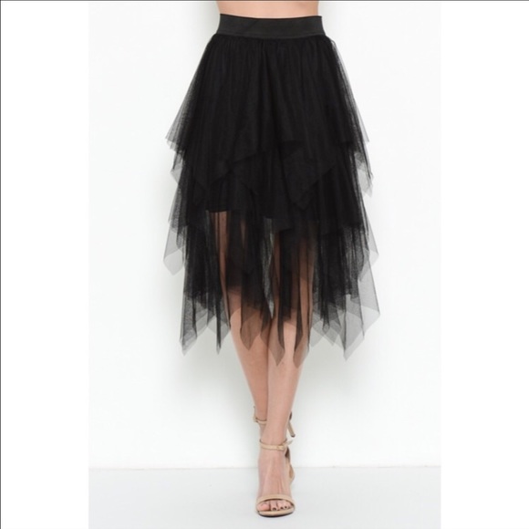🆕Mesh Tiered Skirt - Picture 4 of 6