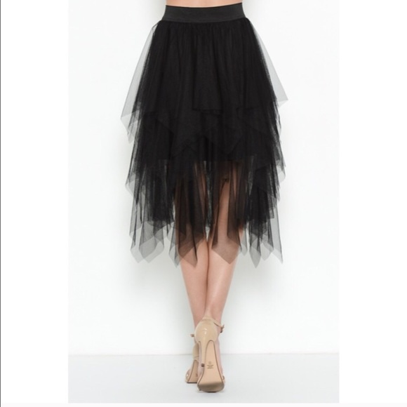 🆕Mesh Tiered Skirt - Picture 5 of 6