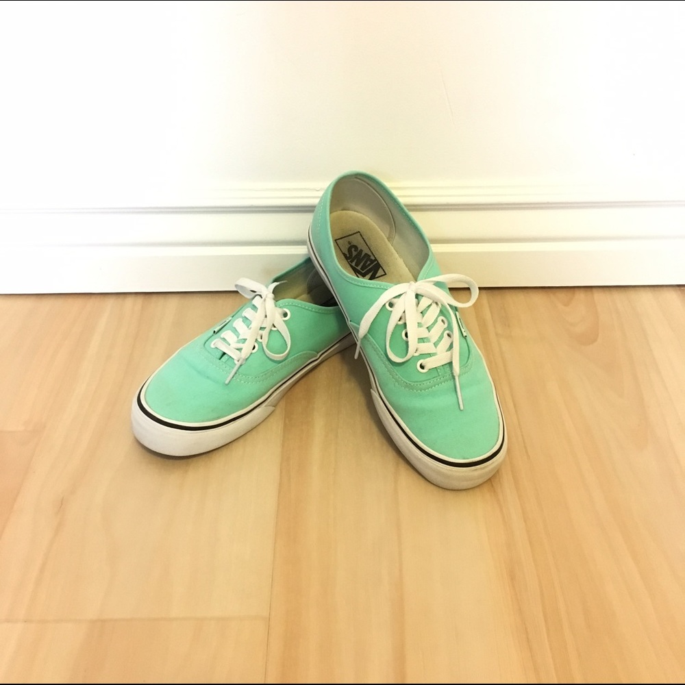 Mint Green Vans