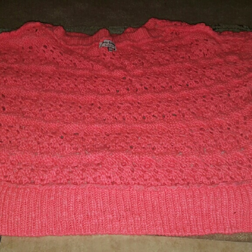 Crop Colorful Sweater