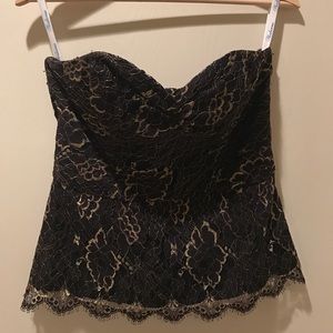 SHOSHANNA corset, lace top!