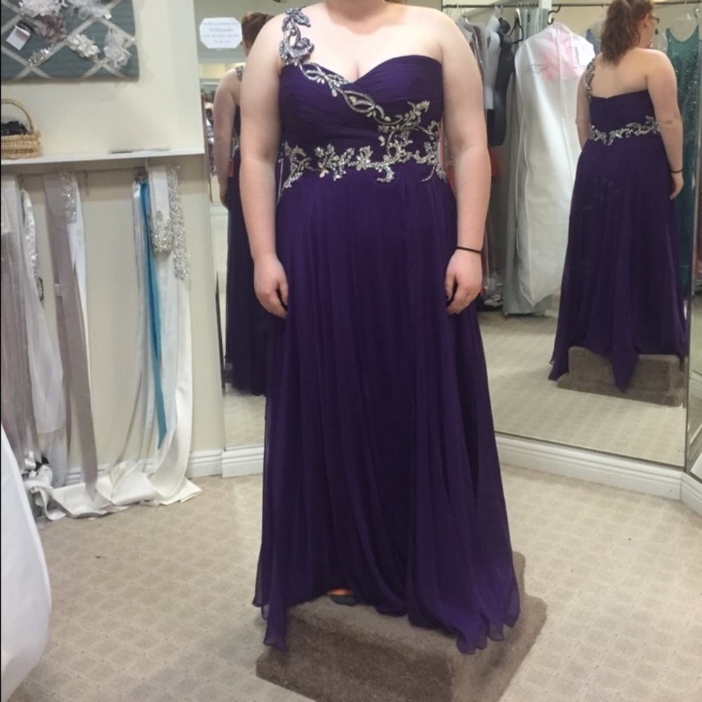 Purple Prom Dress