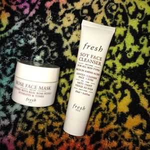 Sephora soy face mask& face cleanser