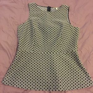 Banana Republic Back-Zip Blouse 16 Tall