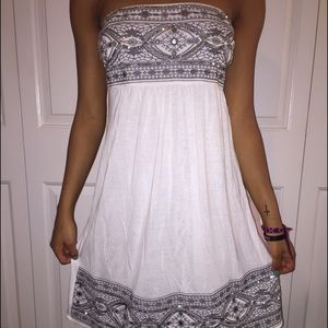 INC WHITE SWIMSUIT COVERUP