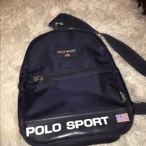 Original Vintage Polo Sport Backpack