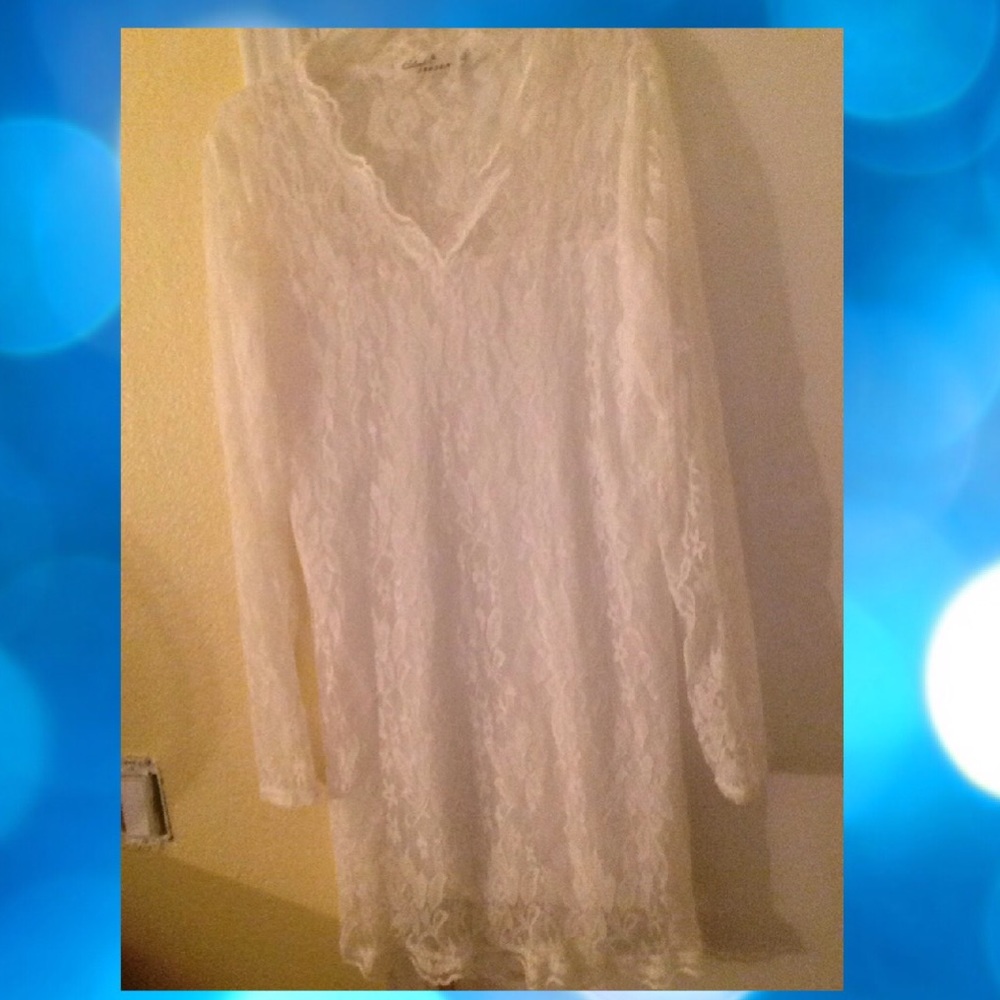 FLASH SALE🦋White Lace~Dress🌺