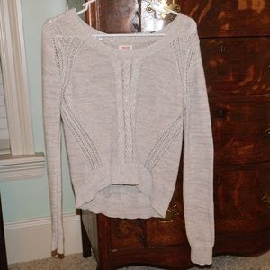 Gray sweater