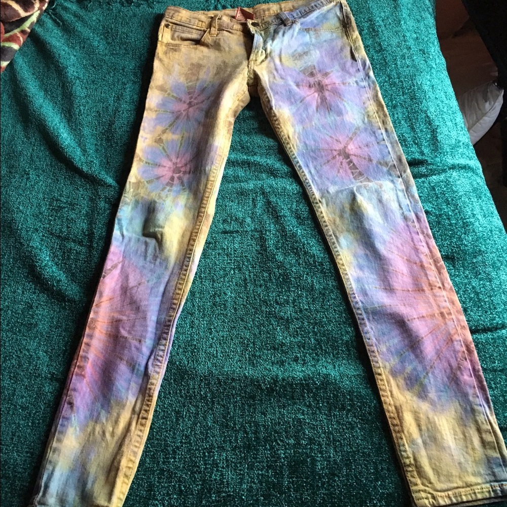 Gypsy rose tie dye jeans