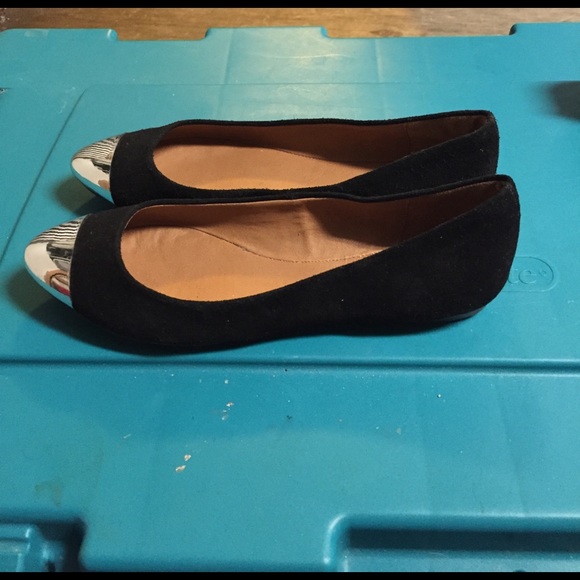 Mirror Tip black Flats - Picture 2 of 4