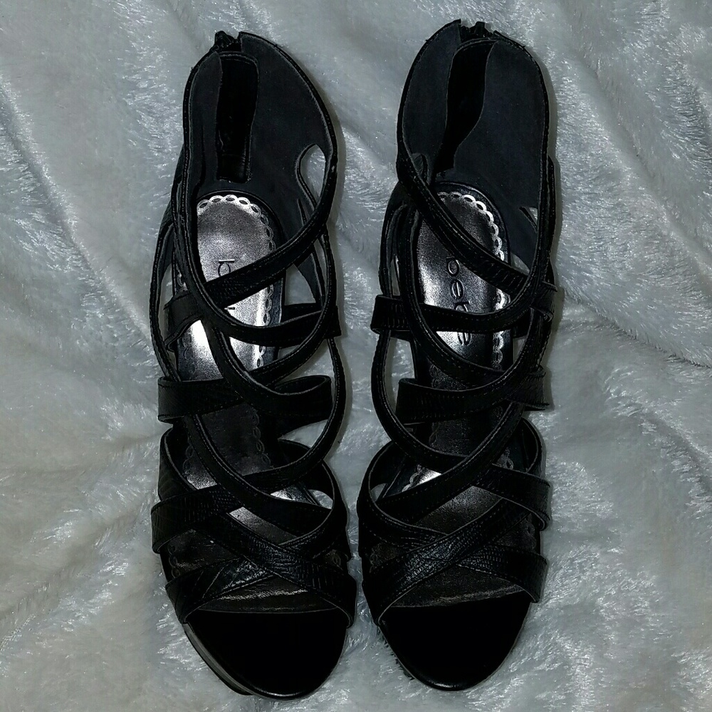 Bebe platform heels size 6