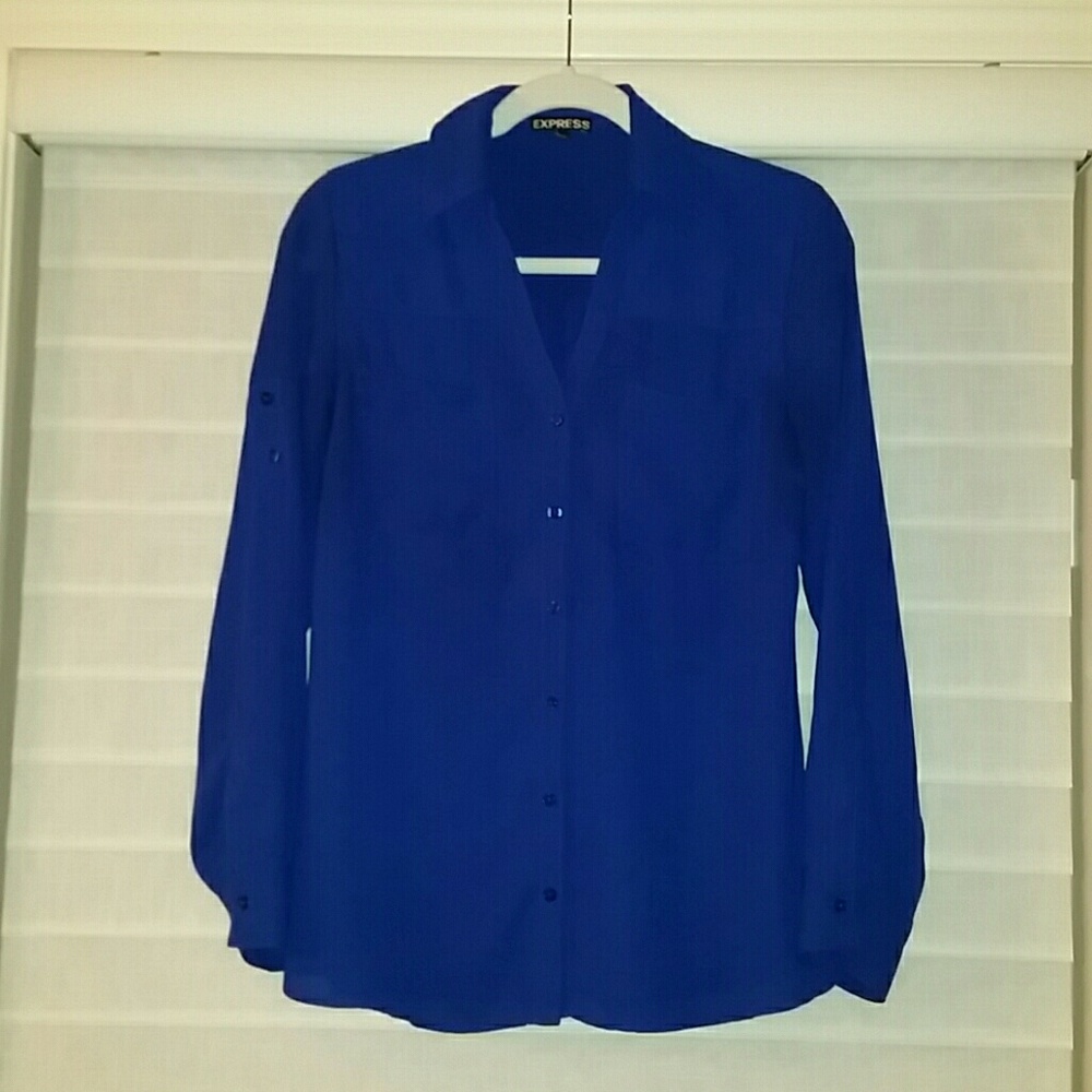 Blue Express blouse