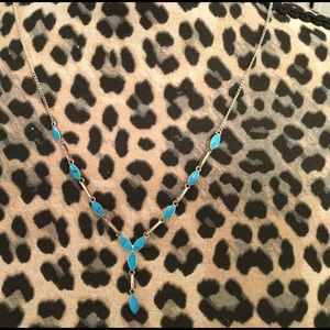 Blue and Silver Necklace