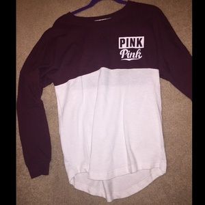 Victoria secret burgundy shirt