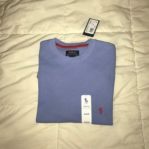 BLUE POLO TEE SHIRT NWT