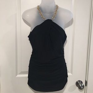 Cache baker too with rouching and neck hardware