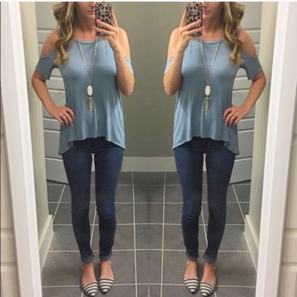 Cold Shoulder Top