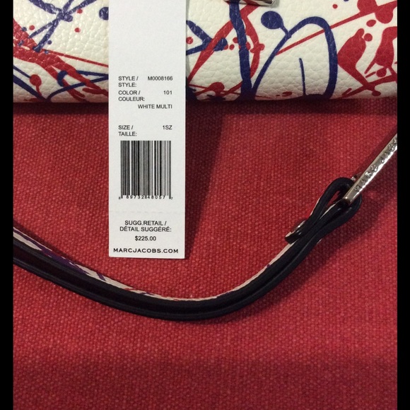 Marc Jacobs Zip Phone Leather Wristlet NWOT - Picture 7 of 7